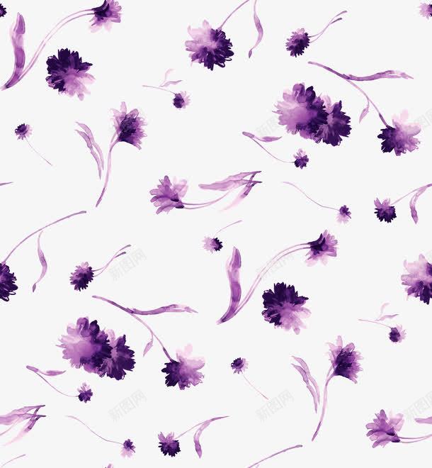 紫色花瓣背景png免抠素材_新图网 https://ixintu.com 紫色 背景 花瓣