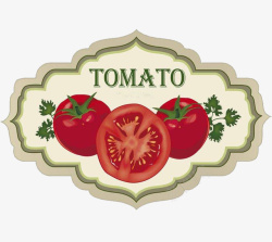 标牌树番茄的高清图片