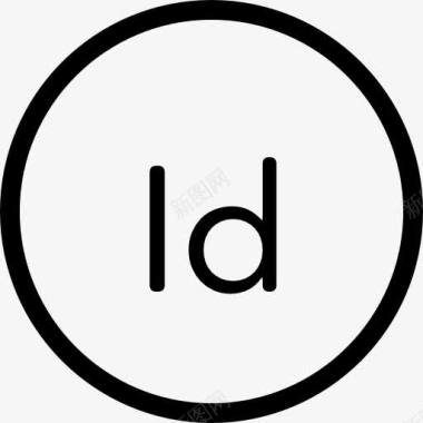 ID文件一圈轮廓图标图标
