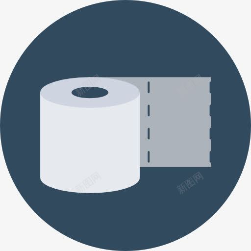 卫生纸图标png_新图网 https://ixintu.com 卫生 卫生保健和医疗 卫生纸 杂 浴室