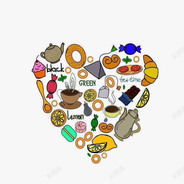 茶馆海报png免抠素材_新图网 https://ixintu.com 海报 花朵 茶 茶壶 茶馆