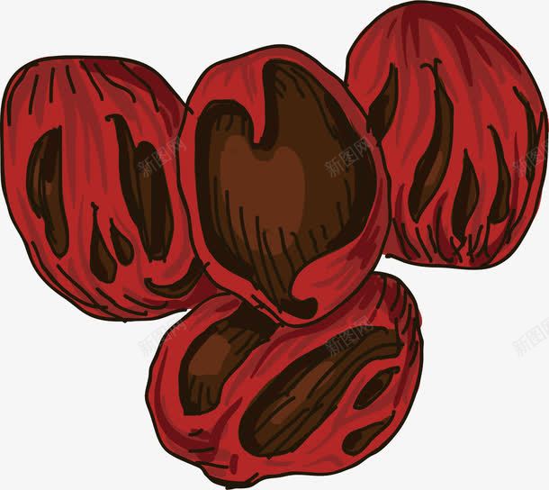 红色的调味食物香料png免抠素材_新图网 https://ixintu.com 卡通 手绘香料 火锅香料 红色 调味食物香料 调味香料 辛香料