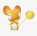 金动物卡通老鼠高清图片