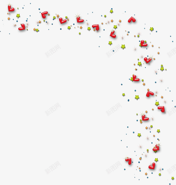 心形立体装饰图案png免抠素材_新图网 https://ixintu.com 心 立体 红色 装饰