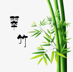 翠竹艺术图素材