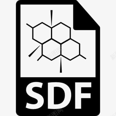 SDF文件格式图标图标