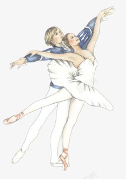 男舞伴2017手绘男女舞伴高清图片