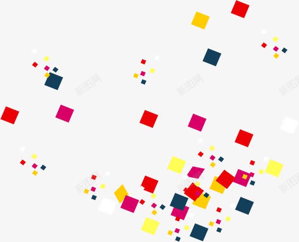 创意自定义形状红色黄色蓝色png免抠素材_新图网 https://ixintu.com 创意 定义 形状 红色 蓝色 黄色