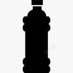 清洗瓶的轮廓图标图标