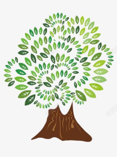 创意卡通小树png免抠素材_新图网 https://ixintu.com 图片 树叶 植物 装饰