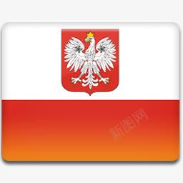 波兰国旗图标图标