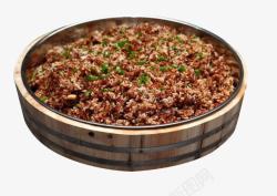 红米粗粮饭素材