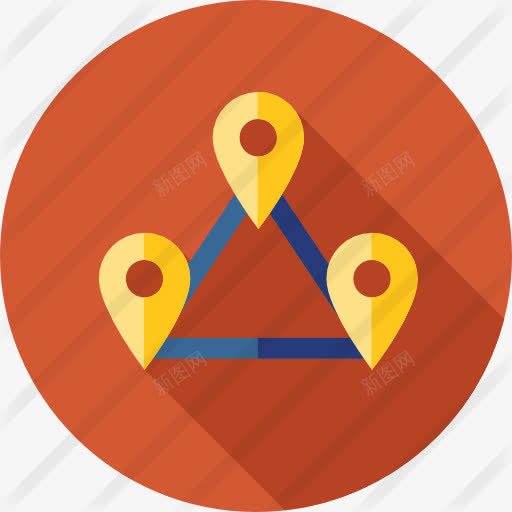 地点图标png_新图网 https://ixintu.com 地图 地图上的位置 地图和位置 地图和国旗 地图指针 引脚位置 接口 标志 预留位置