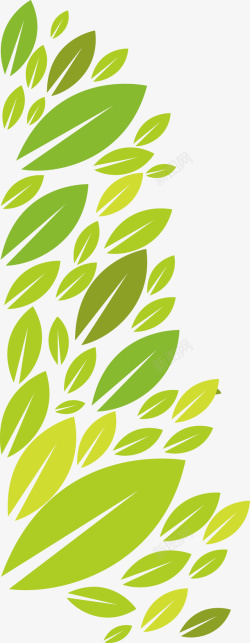 绿色叶子装饰素材