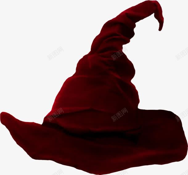 万圣节红色巫师帽png免抠素材_新图网 https://ixintu.com 万圣节 巫师帽 红色 魔鬼