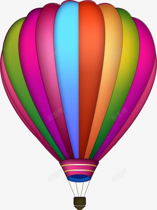 漂亮的热气球图标png_新图网 https://ixintu.com 图标 漂亮 热气球