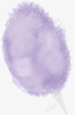 紫色棉花糖浪漫紫色棉花糖矢量图高清图片