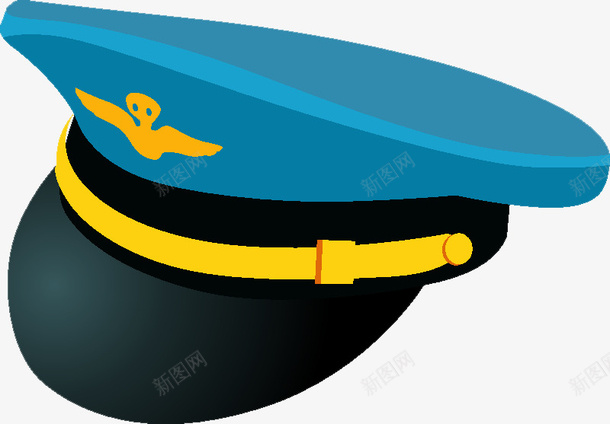 船长的帽子png免抠素材_新图网 https://ixintu.com 帽子 网页 船长 蓝色