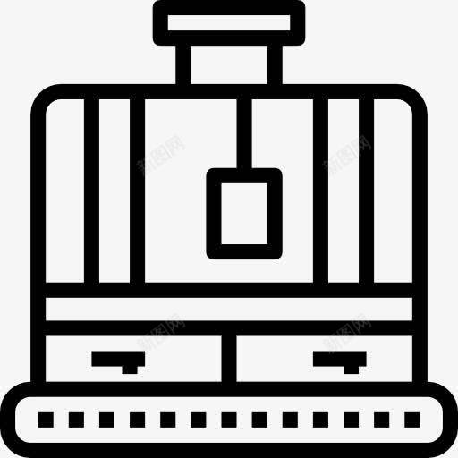 输送机图标png_新图网 https://ixintu.com 工业 工厂 技术 机器 物流 输送