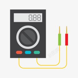 试电试电仪器矢量图图标高清图片