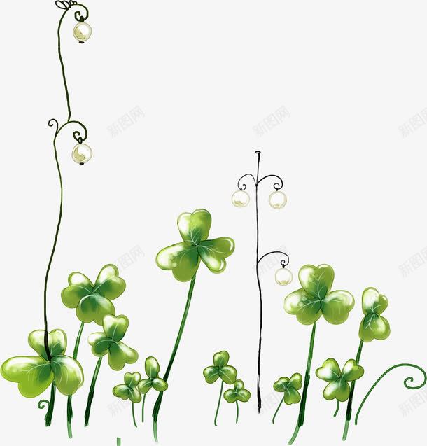 绿色清新创意植物png免抠素材_新图网 https://ixintu.com 创意 植物 清新 绿色