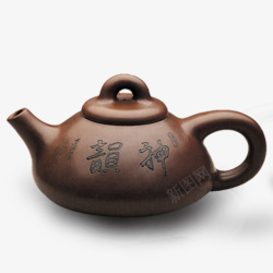 褐色茶壶素材褐色茶壶高清图片