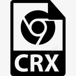 CRXcrx文件格式符号图标高清图片