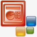 2003法甲PowerPointPPT微软办公室2003图标高清图片