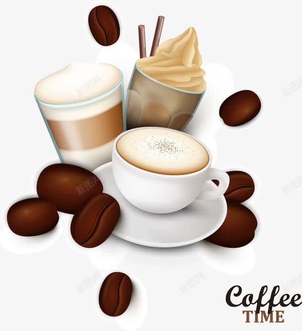 咖啡png免抠素材_新图网 https://ixintu.com 咖啡 巧克力豆