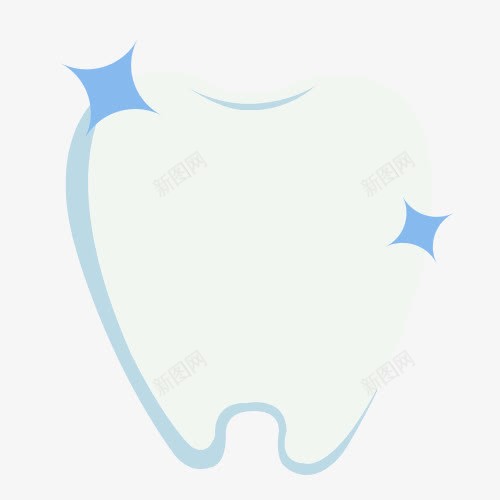 牙齿平面卡通图png免抠素材_新图网 https://ixintu.com 牙医医生 牙痛 牙齿治疗 牙齿疼痛