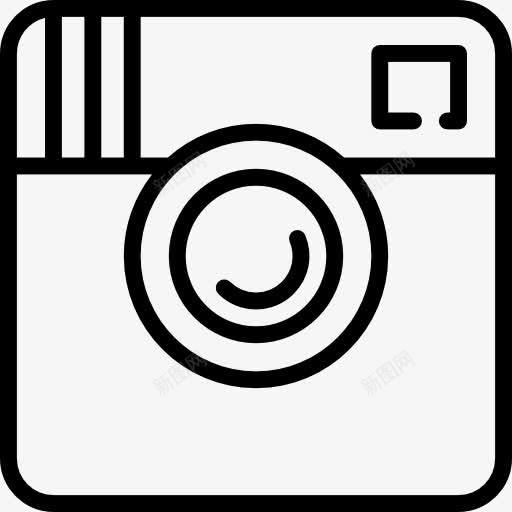 Instagram的标志图标png_新图网 https://ixintu.com 标志 标识 物联网 社交媒体 社交网络