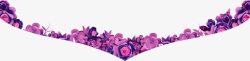 紫色花朵花瓣素材