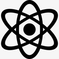 原子科学的图标原子图标高清图片