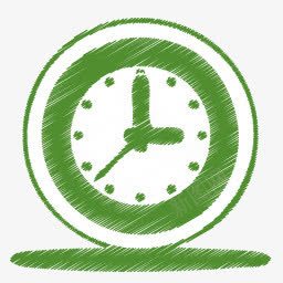 绿色时钟图标png_新图网 https://ixintu.com clock green timer 时钟 绿色 计时器