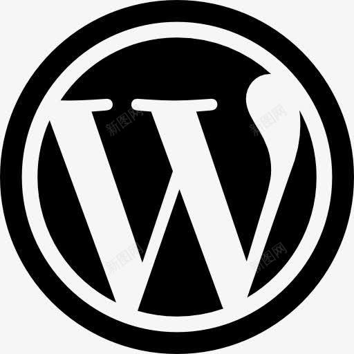 WordPress的标志图标png_新图网 https://ixintu.com WordPress 博客 标志 标识 社会网络