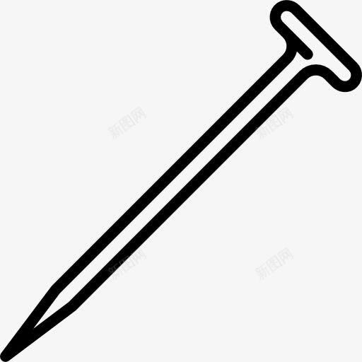 钉图标png_新图网 https://ixintu.com 上门维修 工具 建筑 木匠 木工