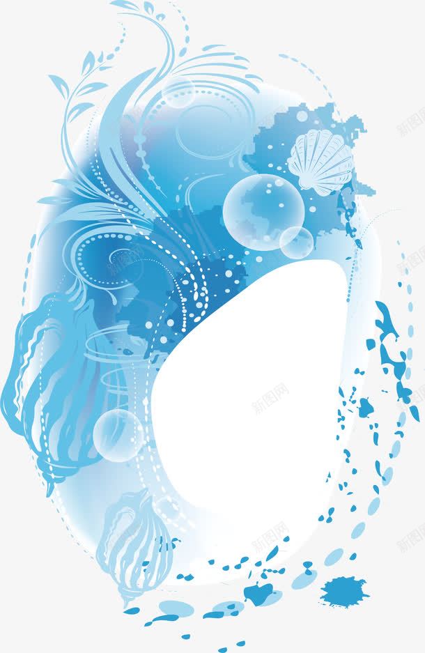淡蓝色背景元素装饰图案花纹png免抠素材_新图网 https://ixintu.com 淡蓝色 背景元素 花纹 装饰图案