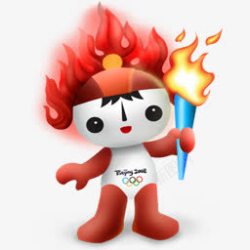 奥运会福娃贝贝北京奥运会福娃图标高清图片