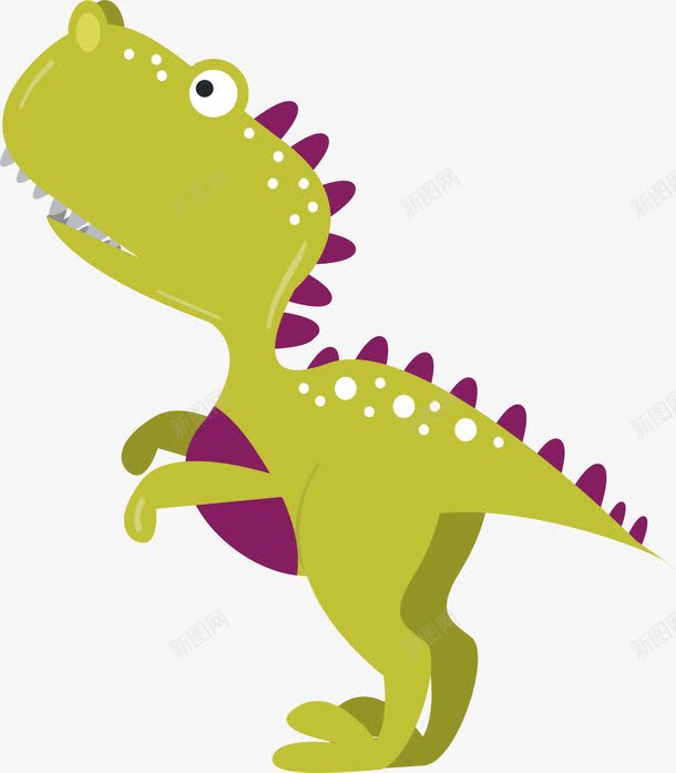 侏罗纪动物恐龙png免抠素材_新图网 https://ixintu.com 创意 卡通 复古 恐龙园 矢量素材