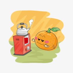 柑橘图柑橘卡通漫画图高清图片