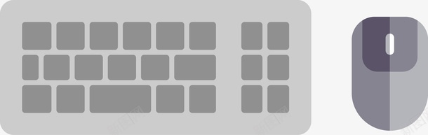 键盘装饰元素矢量图eps免抠素材_新图网 https://ixintu.com 元素 图形 扁平 装饰 键盘 矢量图