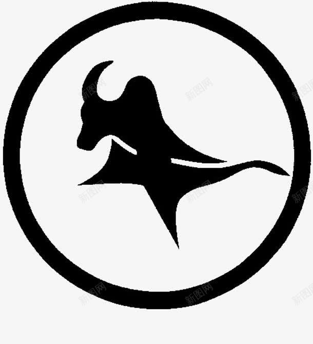 十二生肖牛图标png_新图网 https://ixintu.com logo设计 创意 动物