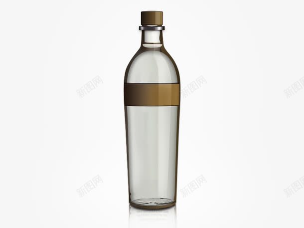 透明水瓶透明瓶子png免抠素材_新图网 https://ixintu.com 水瓶 矿泉水瓶 简约 透明水瓶