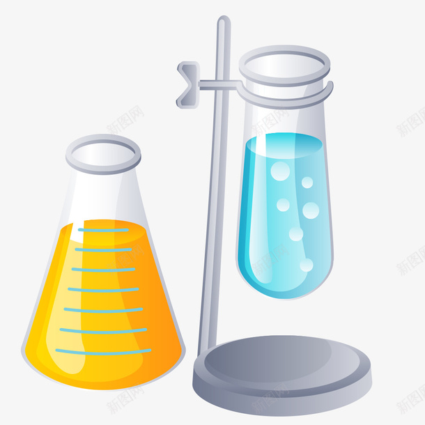 卡通实验瓶矢量图eps免抠素材_新图网 https://ixintu.com 卡通画 实验瓶 瓶子 矢量装饰 装饰 矢量图
