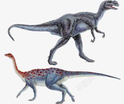 白垩纪恐龙素材