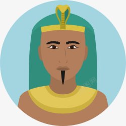 埃及传统埃及图标高清图片