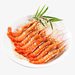 烹饪美味大虾食物素材