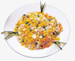 炒菜炒玉米高清图片