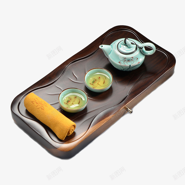 陶瓷盖碗茶杯茶壶png免抠素材_新图网 https://ixintu.com 产品实物 茶海 茶碗 青瓷