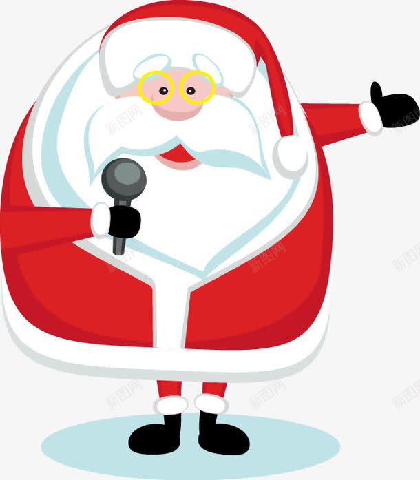 卡通手绘圣诞老人唱歌图案矢量图ai免抠素材_新图网 https://ixintu.com 卡通 圣诞老人唱歌图案 手绘 矢量图